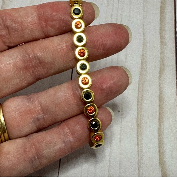 SOLD!! Rustic Cuff Orange & Black Game Day Bracelets Oklahoma State - Picture 5 of 16